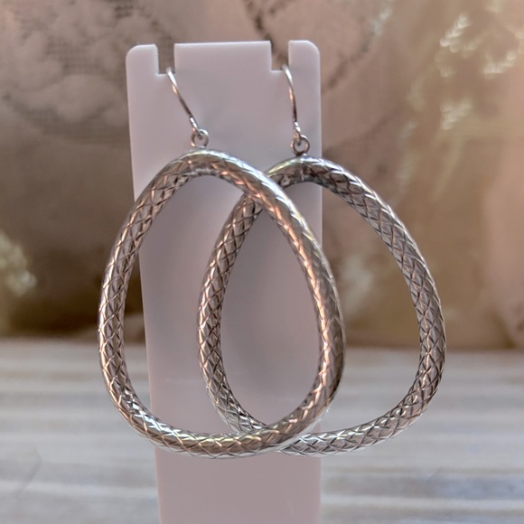 Premier design triangle dangle earrings - Picture 1 of 3